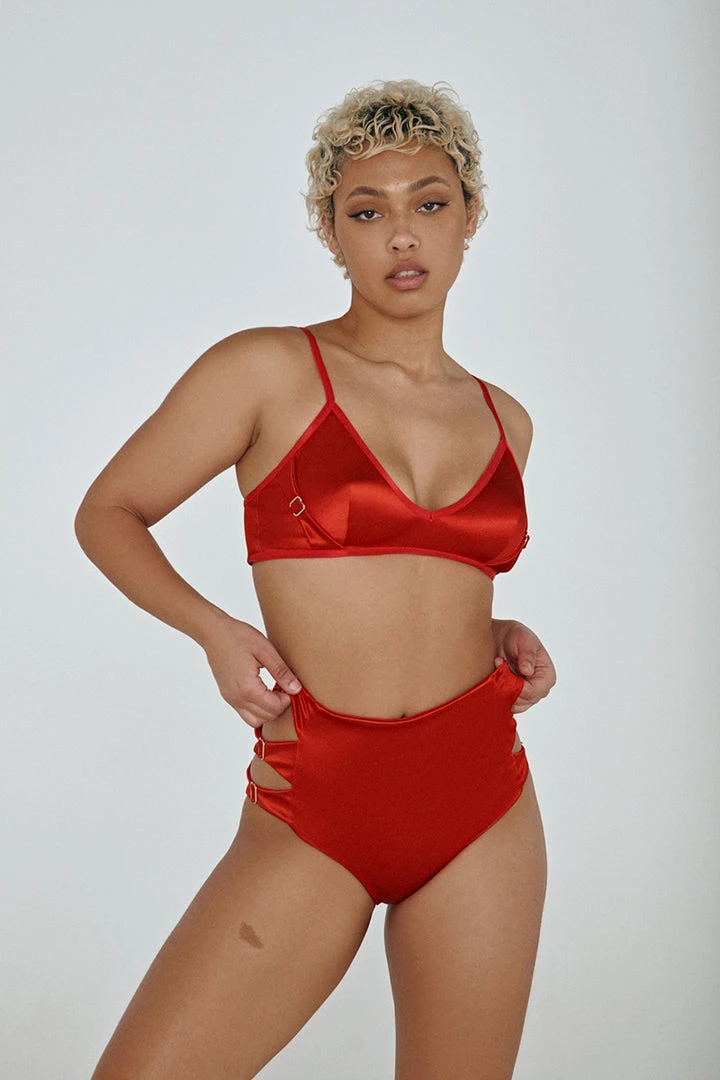 All Pole Wear Creatures Of XIX Aphrodite Bralette - Red 9 All Pole Wear Creatures Of XIX Aphrodite Bralette - Red