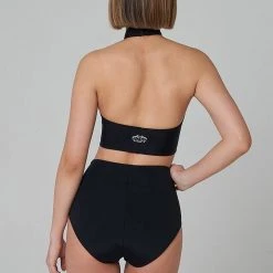 Shark Polewear High Waist Shorts - Black All Pole Wear