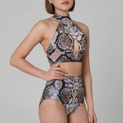 Shark Polewear Tanna Top - Snake All Pole Wear