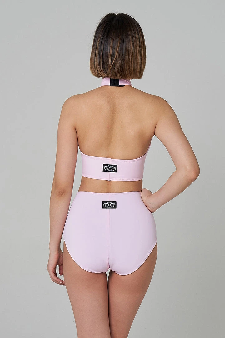 Shark Polewear High Waist Shorts - Baby Pink All Pole Wear 2 Shark Polewear High Waist Shorts - Baby Pink All Pole Wear