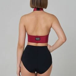 Shark Polewear Tanna Top - Wine All Pole Wear 19 Shark Polewear Tanna Top - Wine All Pole Wear