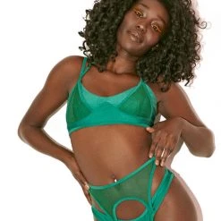 All Pole Wear Creatures Of XIX Classique Waspie Bottoms - Emerald