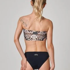 All Pole Wear Shark Polewear Bandeau Top - Snake