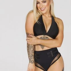 Tatiana Activewear Isla Top - Black Most Loved