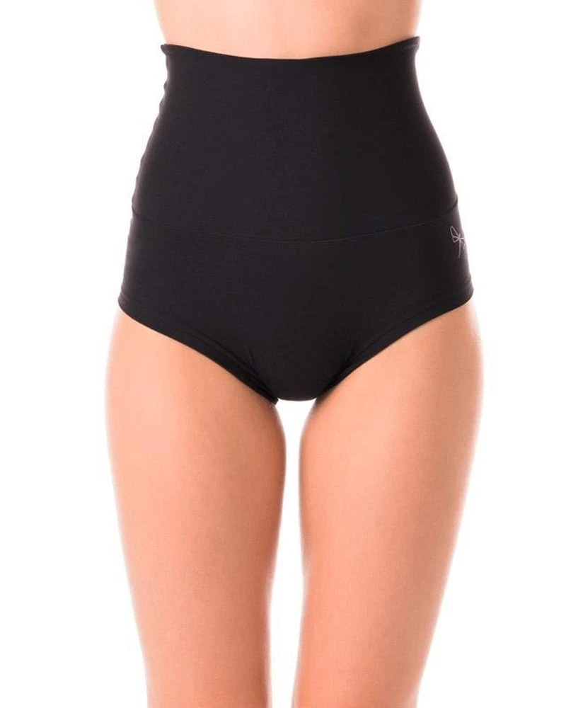 Dragonfly Betty High-Waisted Shorts - Black 1 Dragonfly Betty High-Waisted Shorts - Black