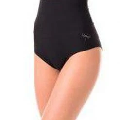 Dragonfly Betty High-Waisted Shorts - Black 5 Dragonfly Betty High-Waisted Shorts - Black