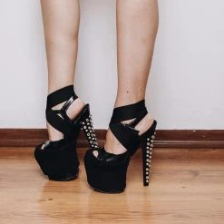 Back In Stock Rolling Ankle Cuff - Black 7 Back In Stock Rolling Ankle Cuff - Black