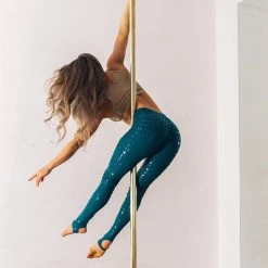 Creatures Of XIX Gecko Grip Leggings - Teal Back In Stock