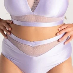 All Pole Wear Tatiana Activewear Lucia Shorts - Lilac