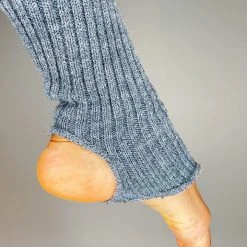 Pole Junkie Thigh High Legwarmers - Grey Accessories