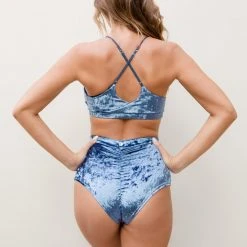 Lunalae Delphine Shorts - Gunmetal Velvet 17 Lunalae Delphine Shorts - Gunmetal Velvet