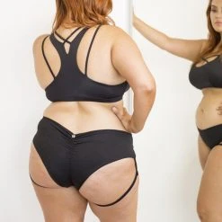 Most Loved Lunalae Lure You Low-Rise Garter Shorts - Black 16 Most Loved Lunalae Lure You Low-Rise Garter Shorts - Black