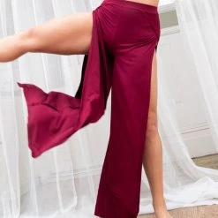 Lunalae Aster Pants - Wine