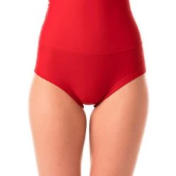 All Pole Wear Dragonfly Betty High-Waisted Shorts - Red