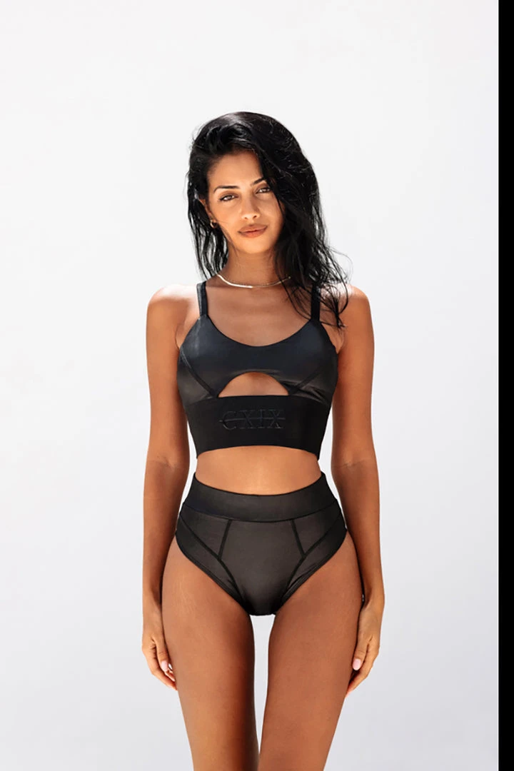 All Pole Wear Creatures Of XIX Riding Solo High Waist Bottoms - Black 2 All Pole Wear Creatures Of XIX Riding Solo High Waist Bottoms - Black