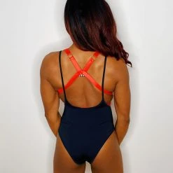 All Pole Wear Hamade Activewear High Waisted Sling Bottoms - Black