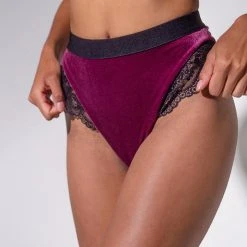 All Pole Wear Sorte Velvet Adore Shorts - Plum 9 All Pole Wear Sorte Velvet Adore Shorts - Plum
