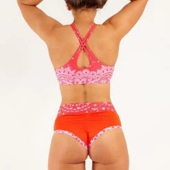 AMBR Designs Reversible High Waist Shorts - Amore All Pole Wear 10 AMBR Designs Reversible High Waist Shorts - Amore All Pole Wear