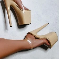 Hella Heels Classic Gloss 8inch Stilettos - Ashton