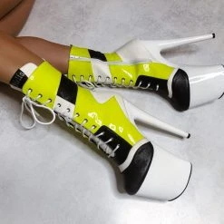 Hella Heels EmpireKicks Sneaker 8inch Boots - Atomic Shoes 14 Hella Heels EmpireKicks Sneaker 8inch Boots - Atomic Shoes