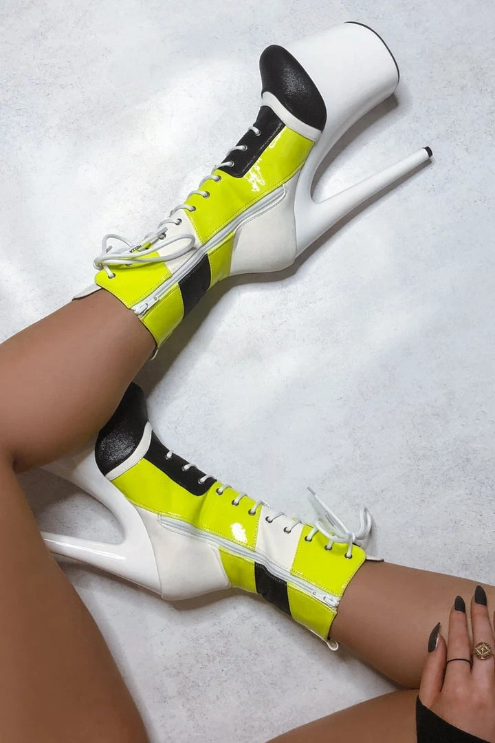 Hella Heels EmpireKicks Sneaker 8inch Boots - Atomic Shoes 3 Hella Heels EmpireKicks Sneaker 8inch Boots - Atomic Shoes