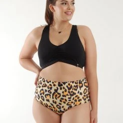 All Pole Wear Pole Addict High Waisted Shorts - Sunrise Leopard