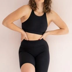 All Pole Wear Lunalae Basic Biker Shorts - Recycled Black