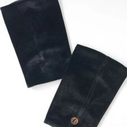 Most Loved Lunalae Shoe Covers - Black Crushed Velvet