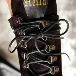 Hella Heels Blaq Kicks Boots - 8inch