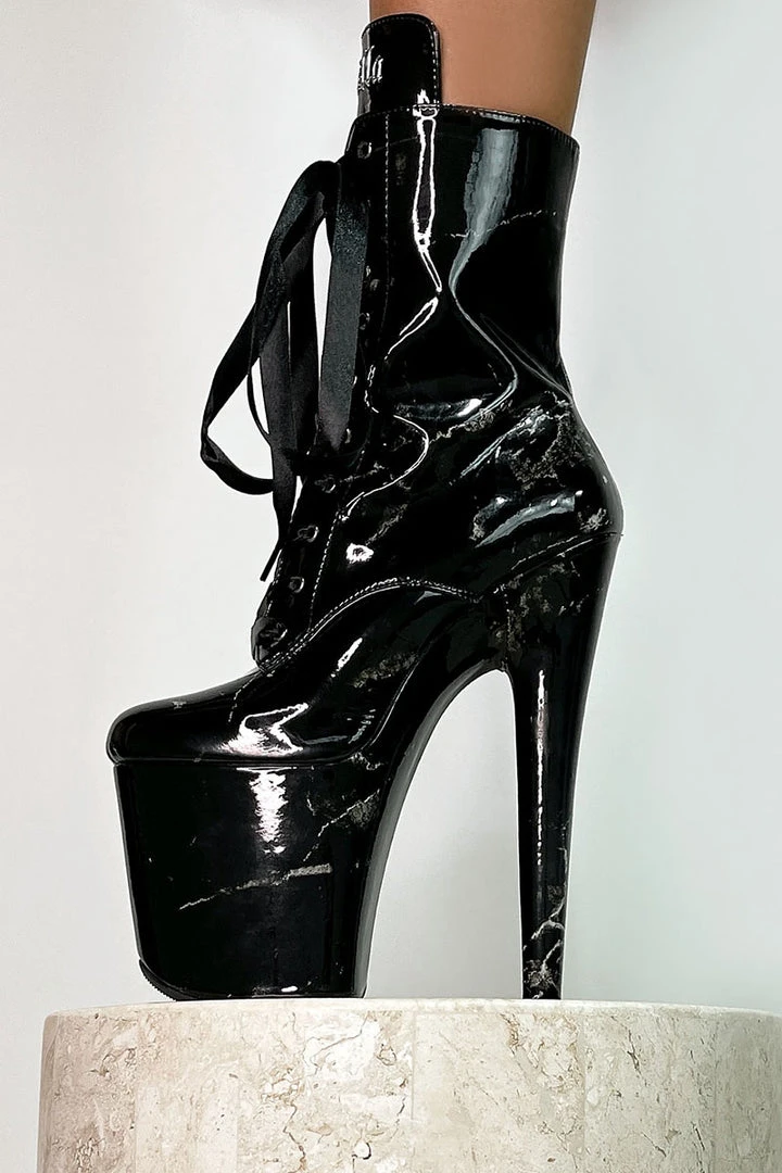 Shoes Hella Heels Renaissance 8inch Boots - Confession 1 Shoes Hella Heels Renaissance 8inch Boots - Confession