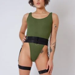 Rolling Lara Bottom Harness - Black Accessories