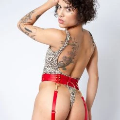 Rolling Halo Harness - Red