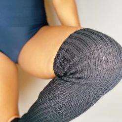 Pole Junkie Thigh High Legwarmers - Black Most Loved