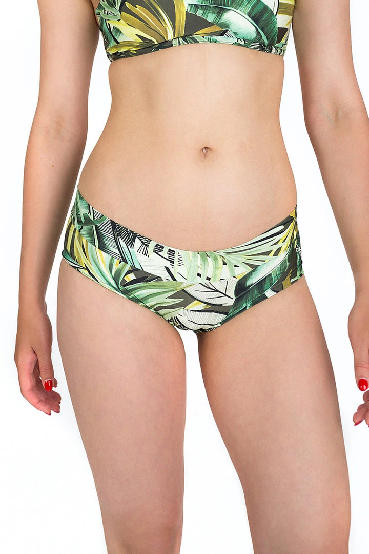 Dragonfly Hot Pants - Fresh Leaf Print New In 3 Dragonfly Hot Pants - Fresh Leaf Print New In