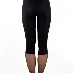 Dragonfly Barbara Leggings - Black Mesh All Pole Wear