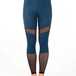 Dragonfly Barbara Leggings - Petrol Mesh All Pole Wear 8 Dragonfly Barbara Leggings - Petrol Mesh All Pole Wear
