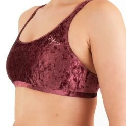 All Pole Wear Dragonfly Nicole Top - Velvet Amaranth