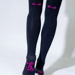 Accessories Sorte Bewbz Over The Knee Socks