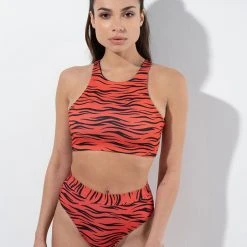 RAD Lover Reversible Top - Tiger/Black All Pole Wear