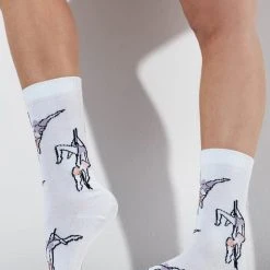 RAD Pole Move Socks - White Accessories