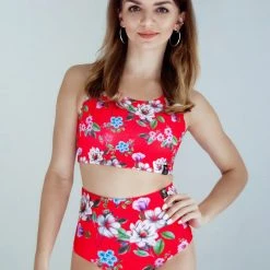 All Pole Wear Pole Addict Openback Top - Just Blossom