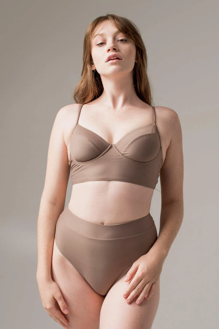 Pole Addict The Classic One Bottoms - Mocca 1 Pole Addict The Classic One Bottoms - Mocca