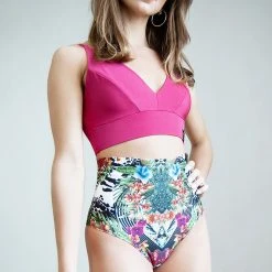 All Pole Wear Pole Addict High Waisted Shorts - Jungle 14 All Pole Wear Pole Addict High Waisted Shorts - Jungle