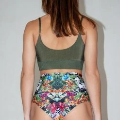 All Pole Wear Pole Addict High Waisted Shorts - Jungle 15 All Pole Wear Pole Addict High Waisted Shorts - Jungle