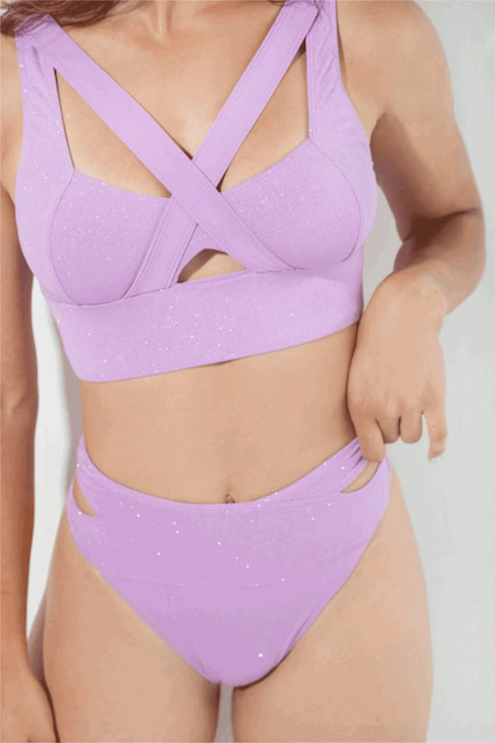 New In RAD Glitter XX Top - Lilac 3 New In RAD Glitter XX Top - Lilac