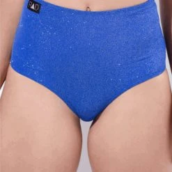 RAD Eve Shorts - Blue Glitter