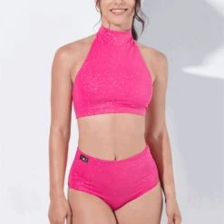 RAD Eve Top - Fuchsia Glitter