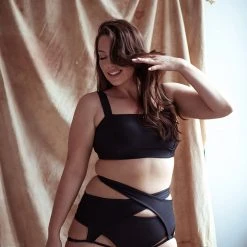 Sway Candice Shorts - Black Crow