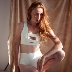 All Pole Wear Sway Bettie Top - Milky Quartz