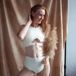 All Pole Wear Sway Bettie Top - Milky Quartz